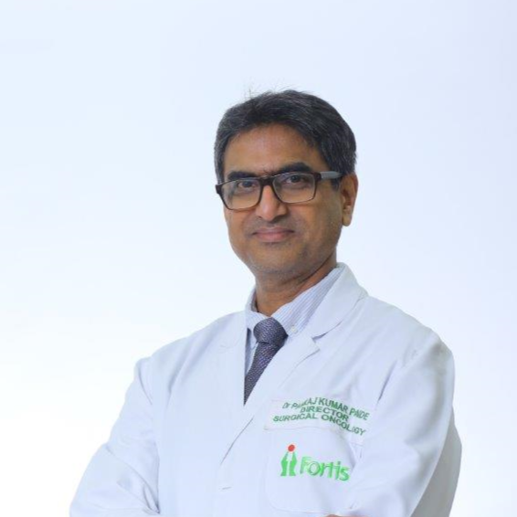 Dr. Pankaj Kumar Pande Oncology | Surgical Oncology Fortis Memorial Research Institute, Gurugram | Fortis Hospital, Shalimar Bagh